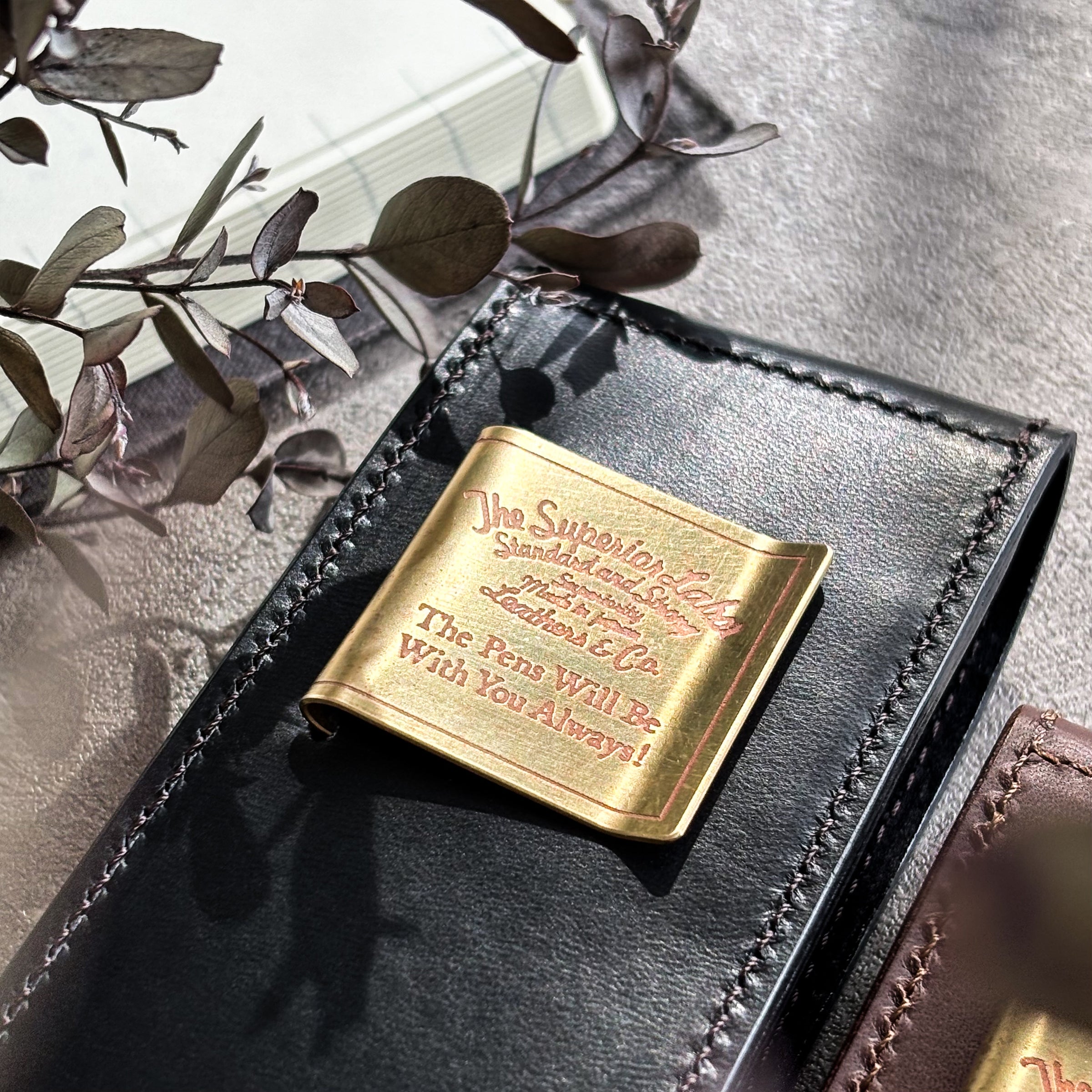 THE SUPERIOR LABOR / シュペリオールレイバー レザーペンケース