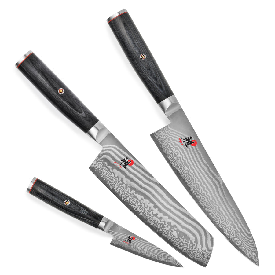 Miyabi Kaizen II Knife Set - 3 Piece – Cutlery and More