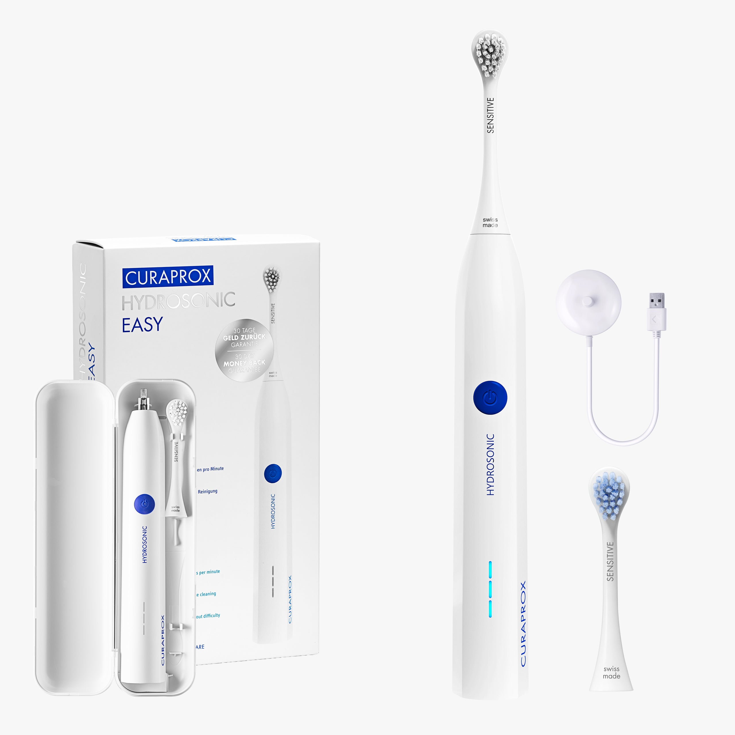 Curaprox Hydrosonic Easy, Electric Toothbrush