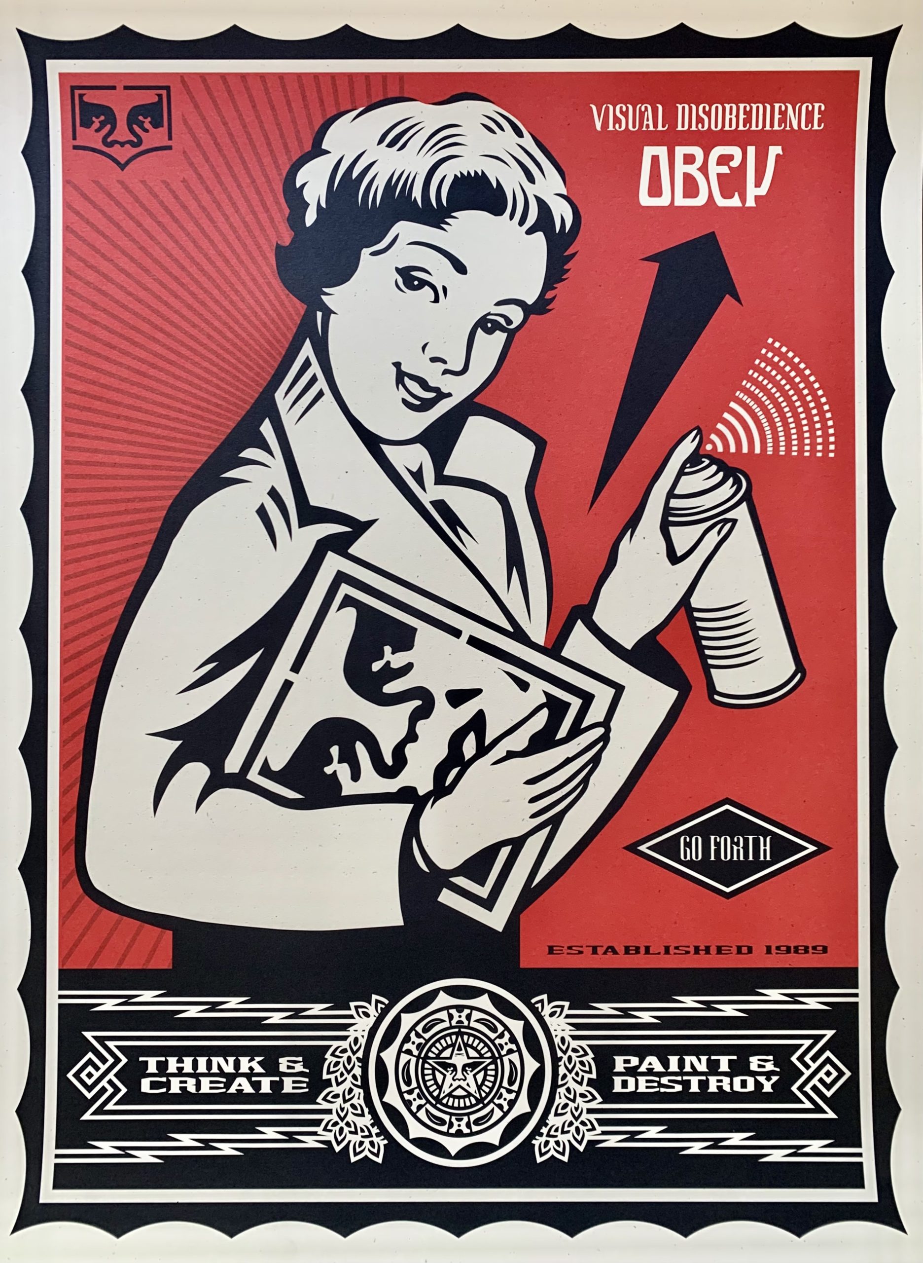 OBEY スキャットウーマン ポスター OBEY スキャットウーマン ポスター