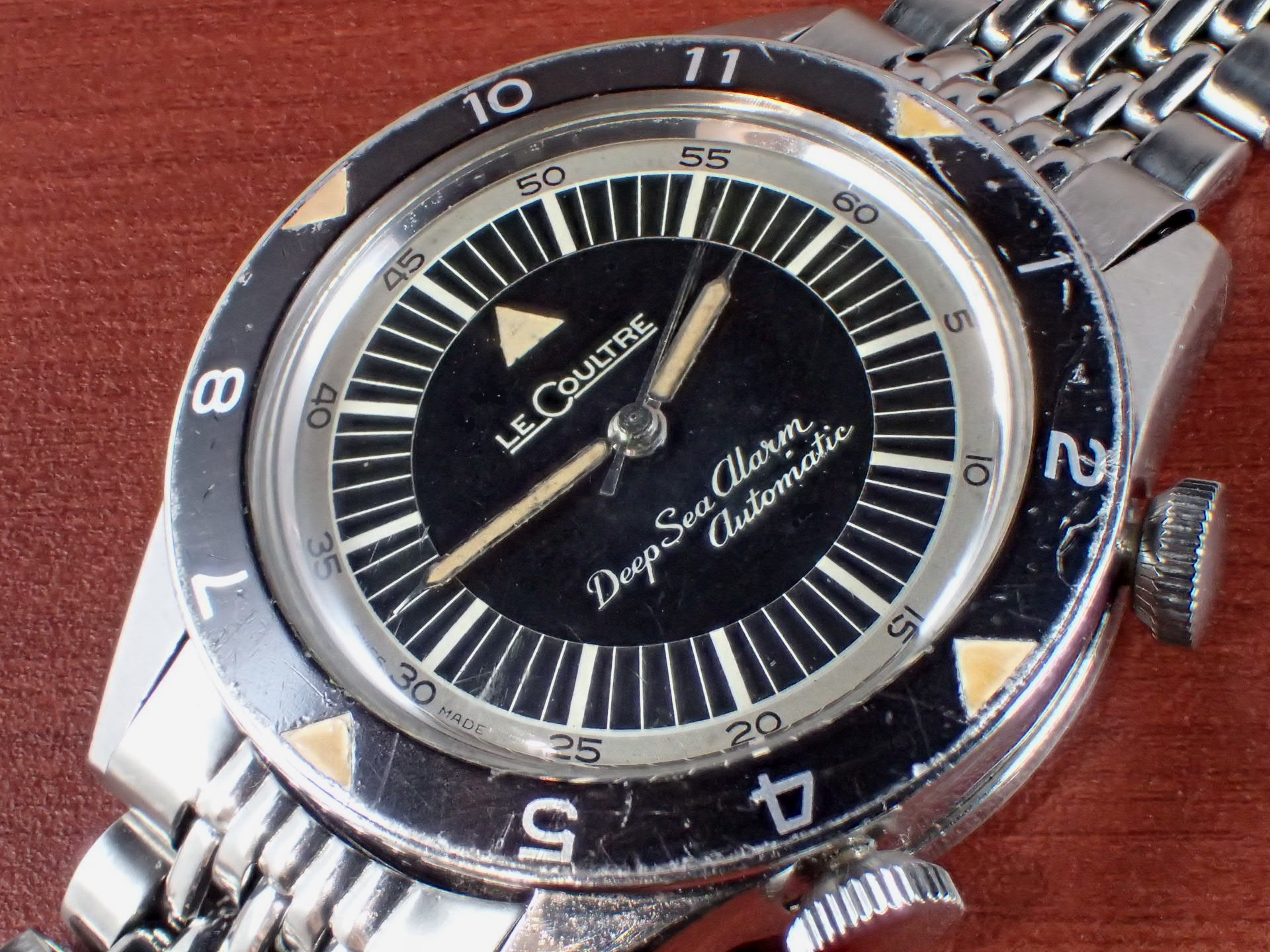 ルクルト ディープシーアラーム メモボックスダイバー 1960年代