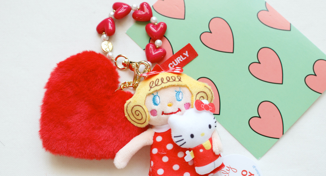 キティちゃんとのコラボチャーム♡ - カーリーコレクション