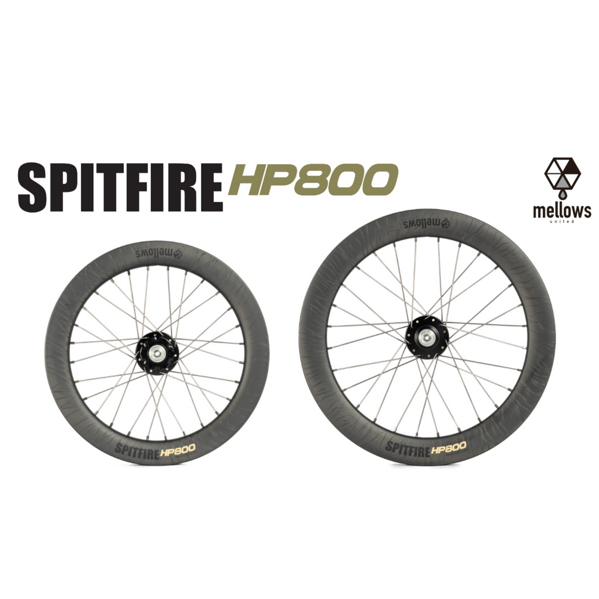 限定商品)Mellows SPITFIRE HP800 ホイール for birdy