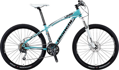 Bianchi KUMA 26インチモデル マウンテンバイクのレンタルバイクです