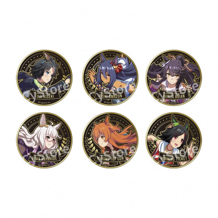 ウマ娘 canバッジ vol.6 32点 カレンチャン ウマ娘 canバッジ vol.6 32