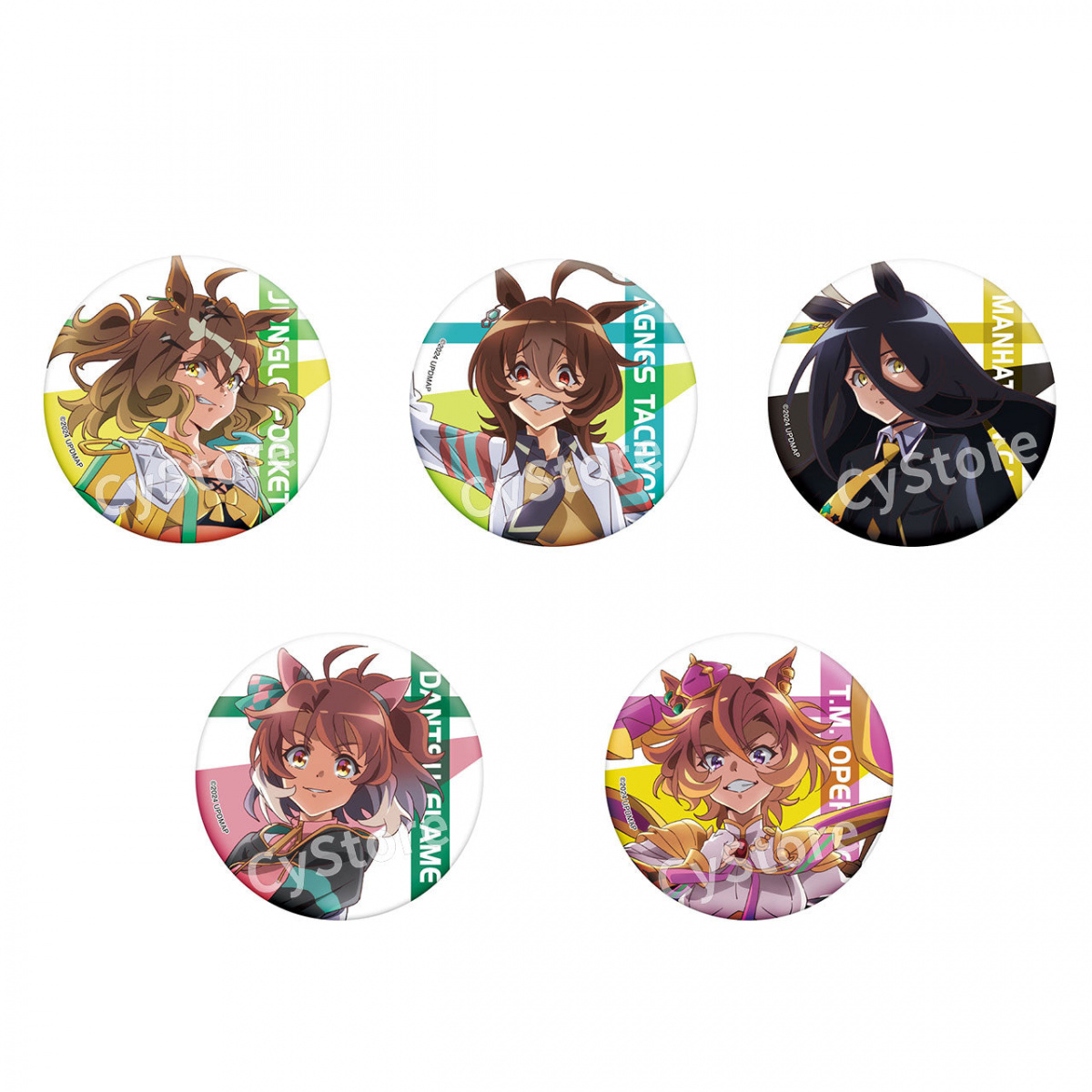 マンハッタンカフェ 新時代の扉 ウマ娘 缶バッジ 25個 マンハッタン