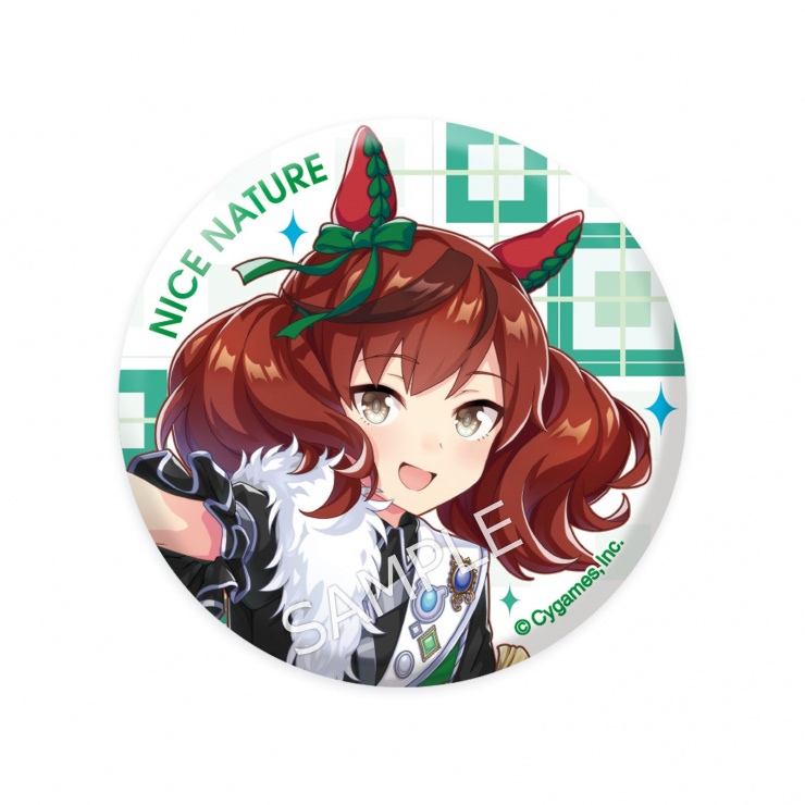 ウマ娘 公式缶バッジ (制服ver.) キングヘイロー 96点 ウマ娘 公式缶