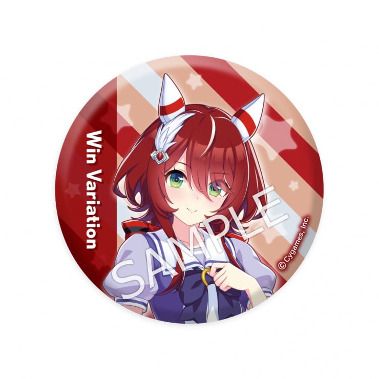 ハルウララ 缶バッジ CANバッジ 24個 ハルウララ 缶バッジ CANバッジ