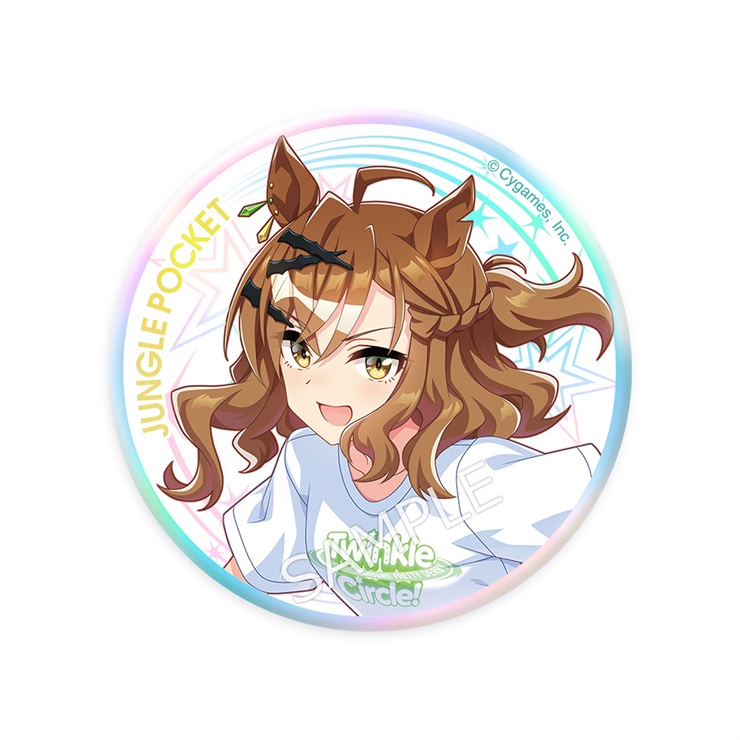 ウマ娘 公式缶バッジ (制服ver.) キングヘイロー 96点 ウマ娘 公式缶