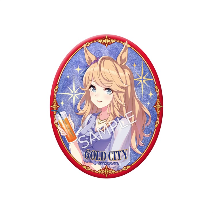 ウマ娘 アーモンドアイ グリッターバッジ 痛バ ウマ娘アーモンドアイ