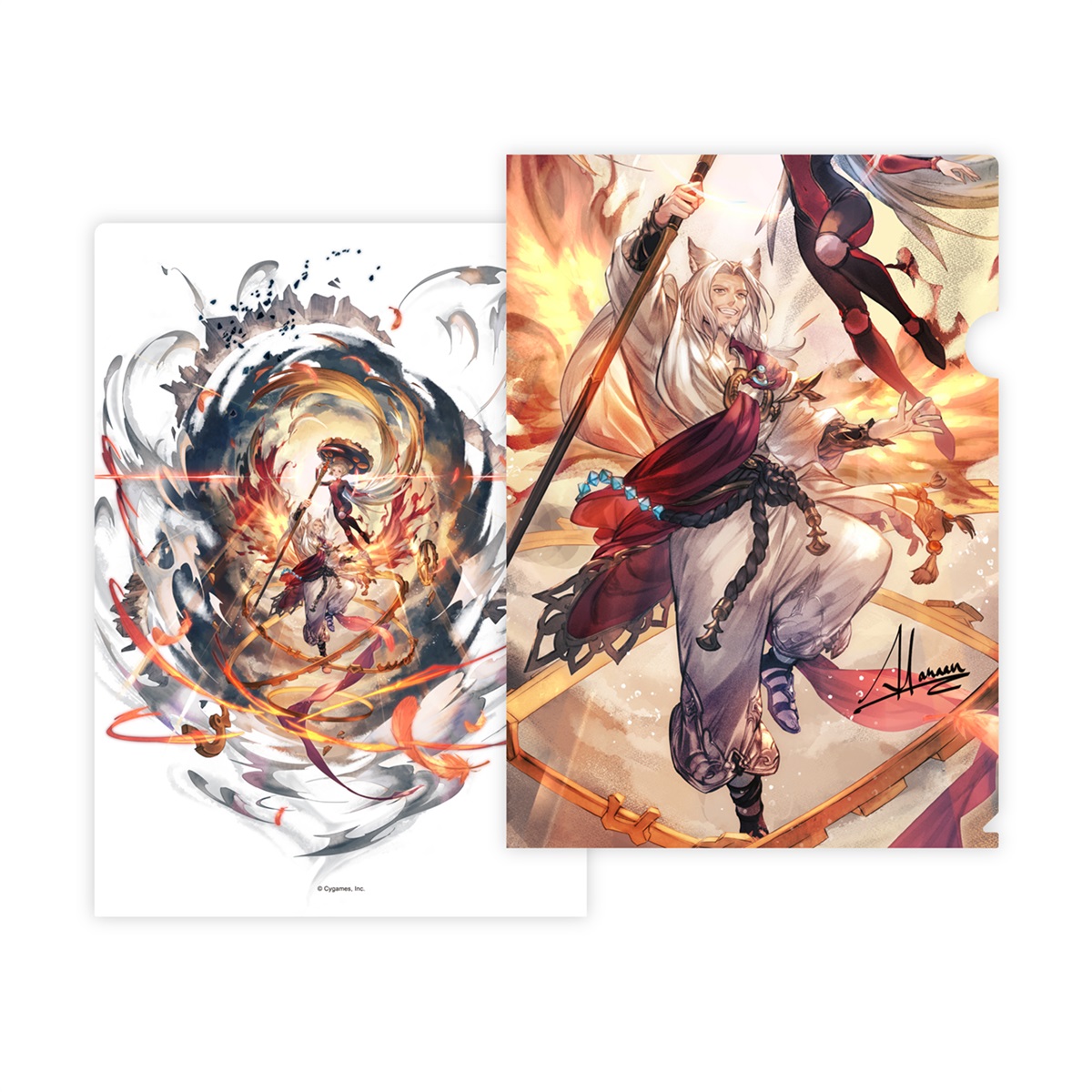 GNOSIA ラキオ クリアファイル&購入限定ブロマイド（未開封）2枚、計3