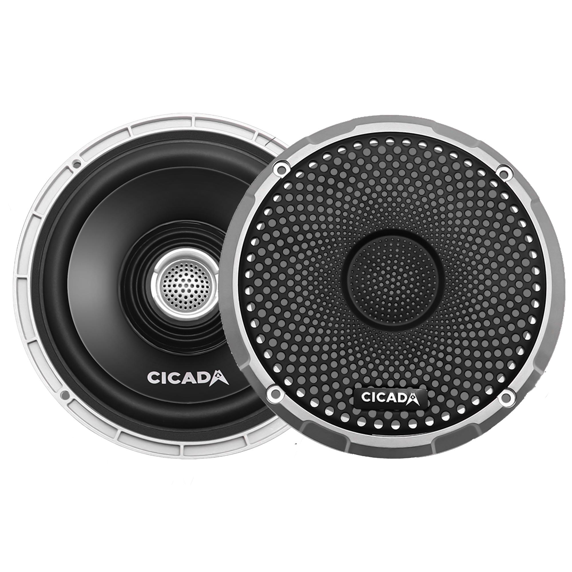 Cicada Audio CXCX-2X2 - 2-Channel Coaxial Amplifier & 2 Speaker