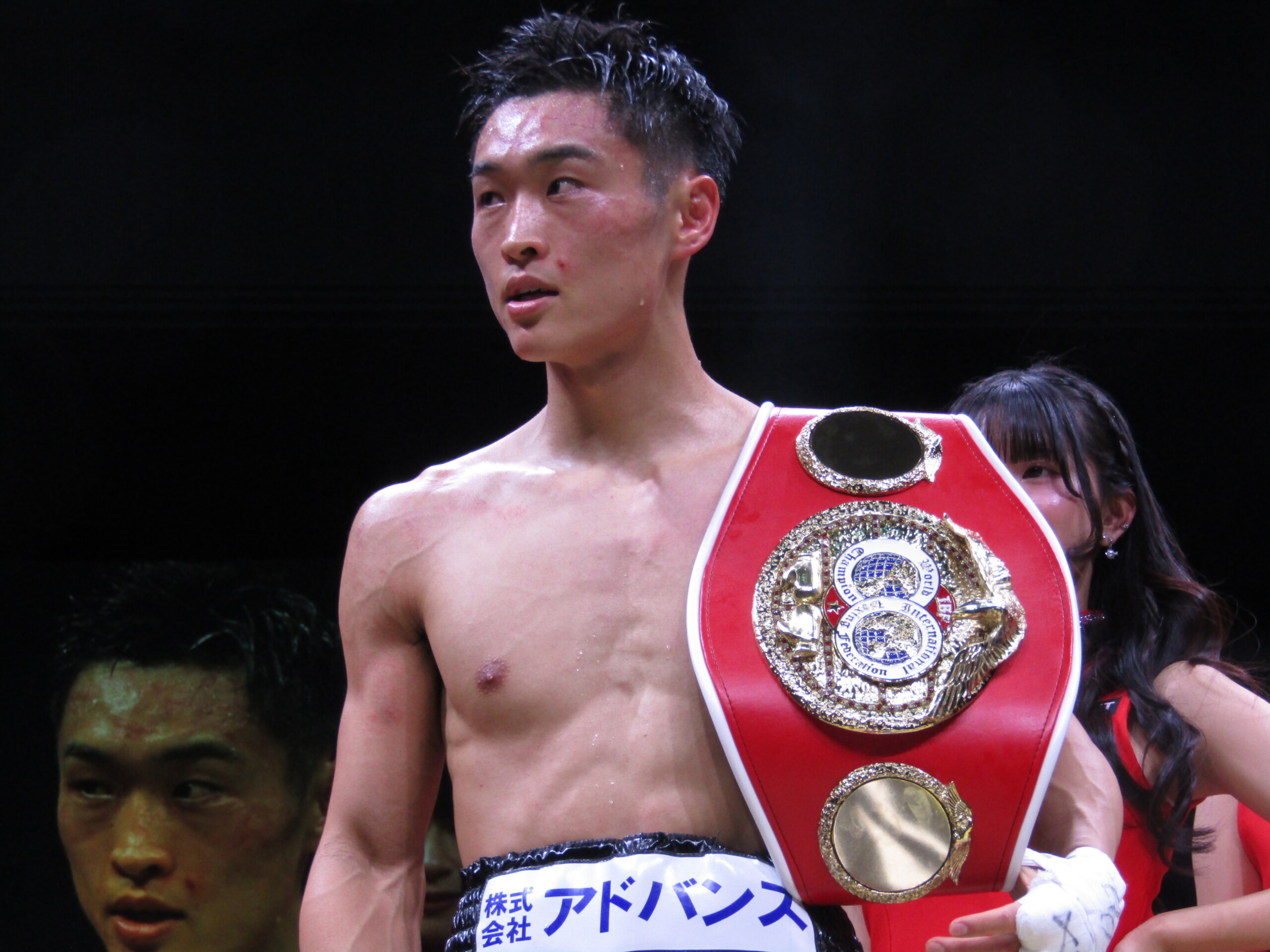 中谷潤人×西田凌佑 記念TシャツMサイズ 中谷潤人 WBC&IBFバンタム級