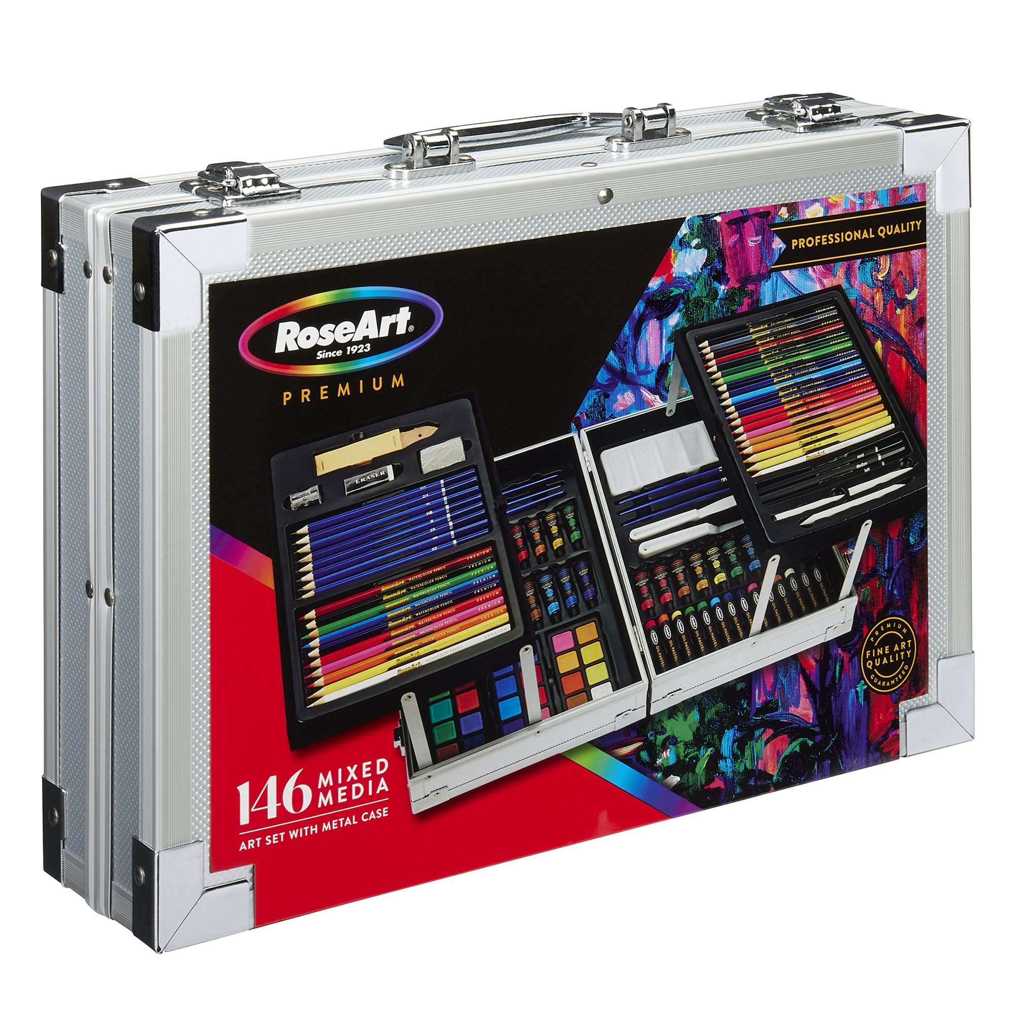 RoseArt Premium METAL FOLD OUT ART SET 142 Count RoseArt