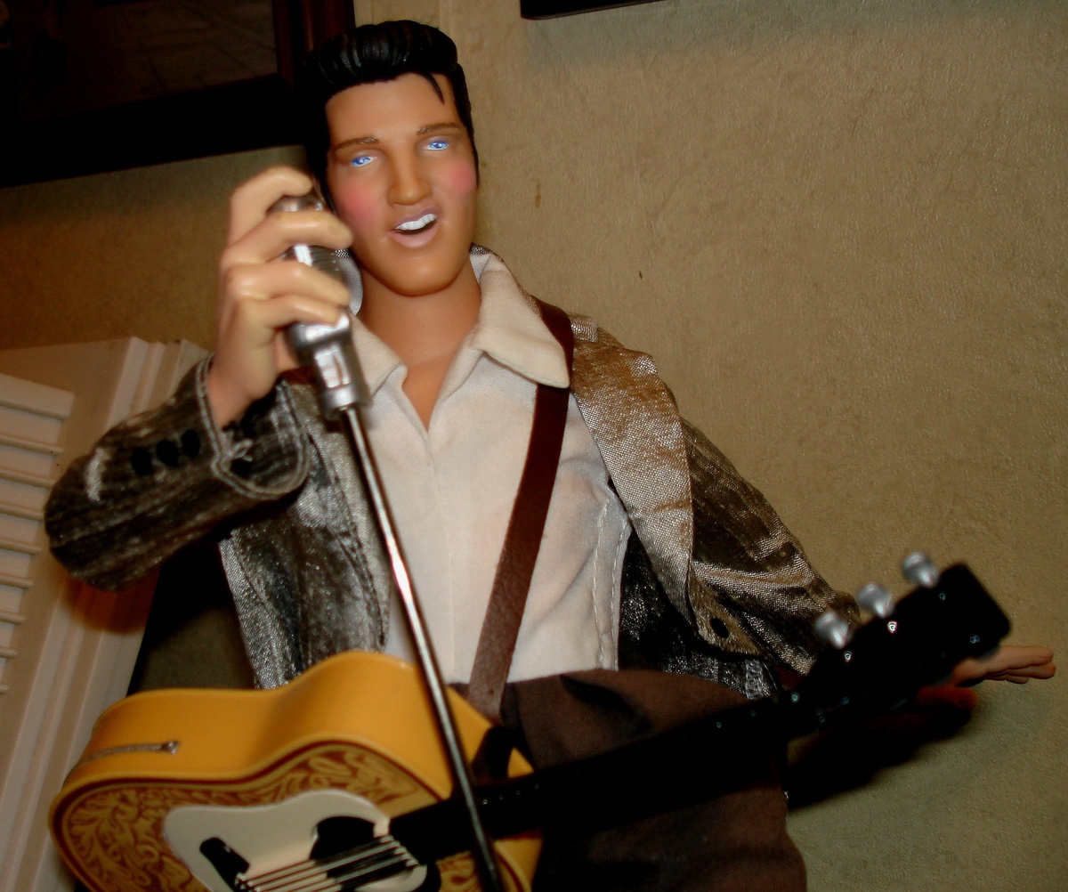 希少 エルヴィス・プレスリー テレフォン 電話機 1996 TeleMania Elvis