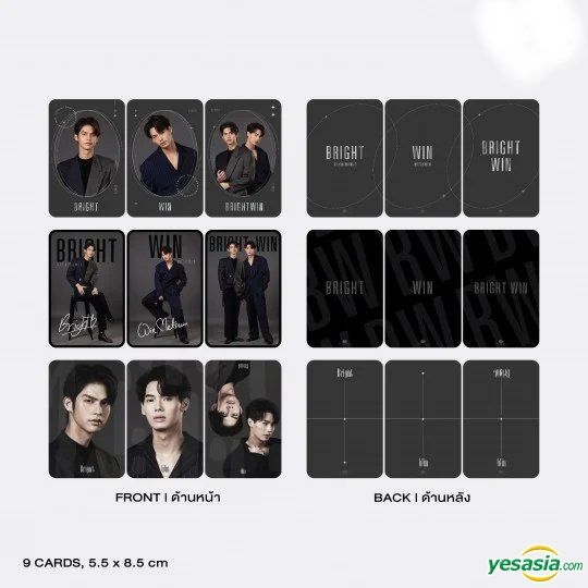 1点のみ】BrightWin 直筆サイン Lazada ポストカードGMMTV WIN