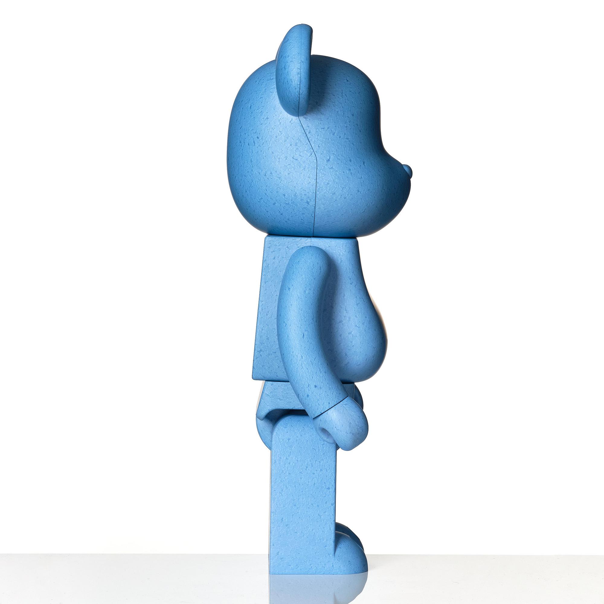 1000% Bearbrick Snarkitecture X Blackrainbow Blue Edition
