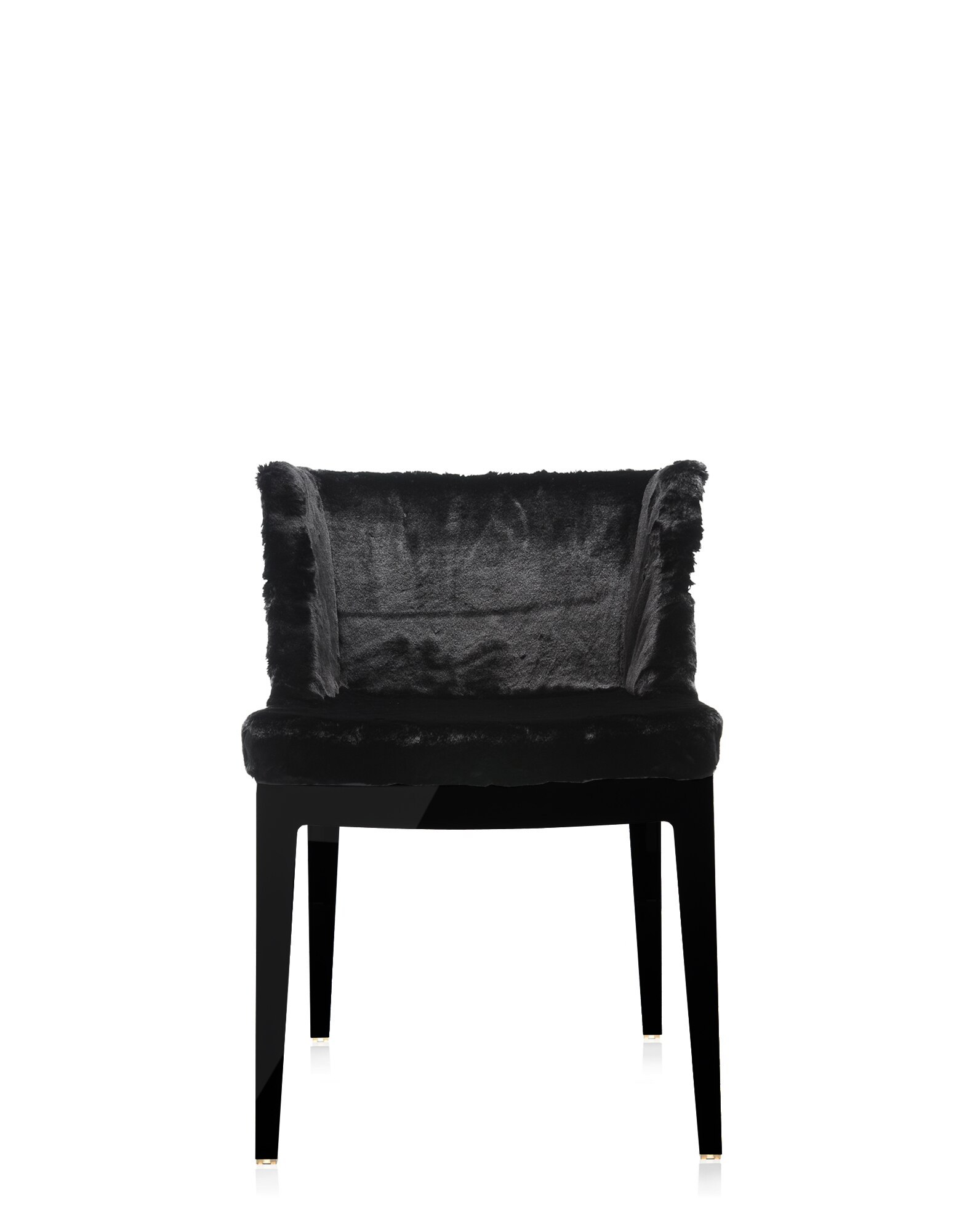 Kartell Small Armchairs MADEMOISELLE KRAVITZ FAUX-FUR WOVEN FABRIC