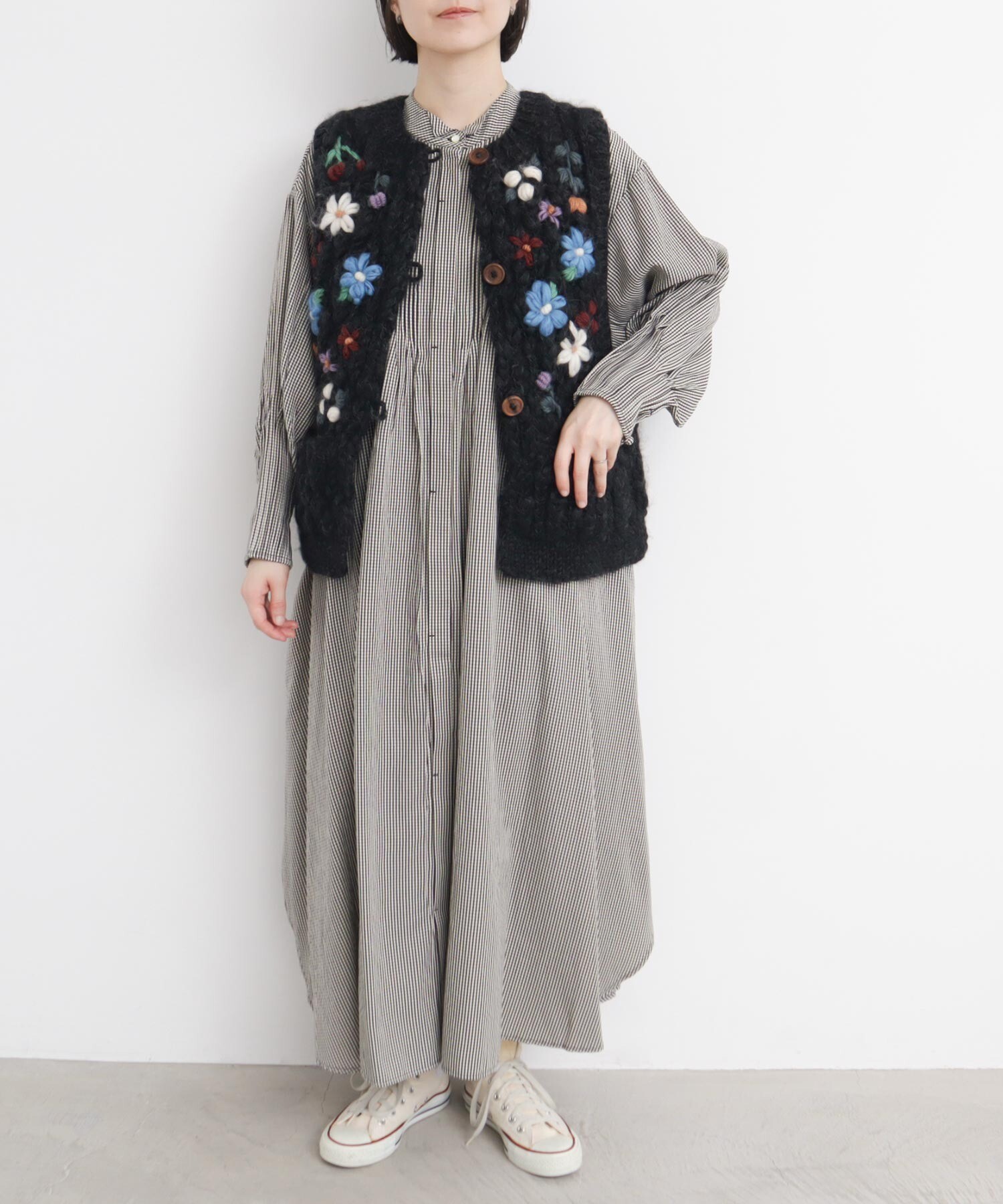 アトリエgg⭐︎リネンワンピース(19ハーフ) アトリエgg⭐︎リネン