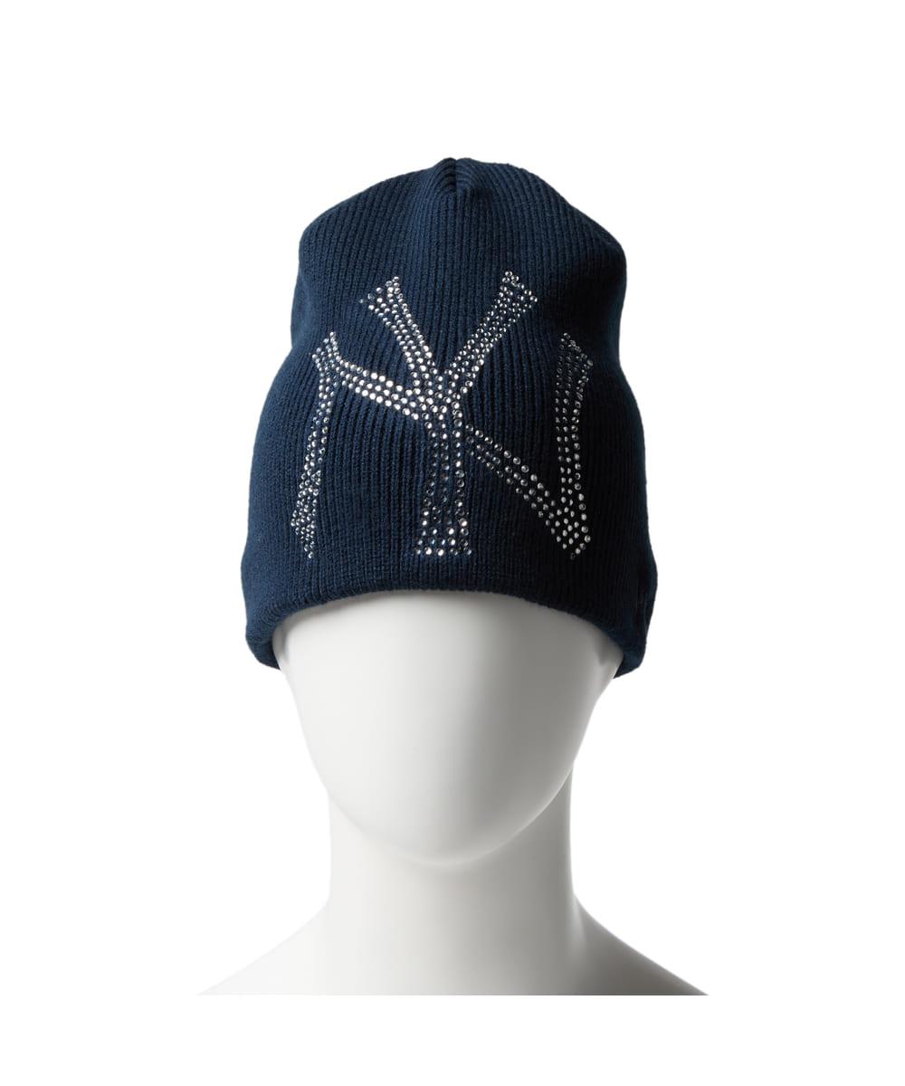 NEW ERA BC BEANIE BIG RHINESTONE | OSFM(98) BLK (01) | NEW ERA