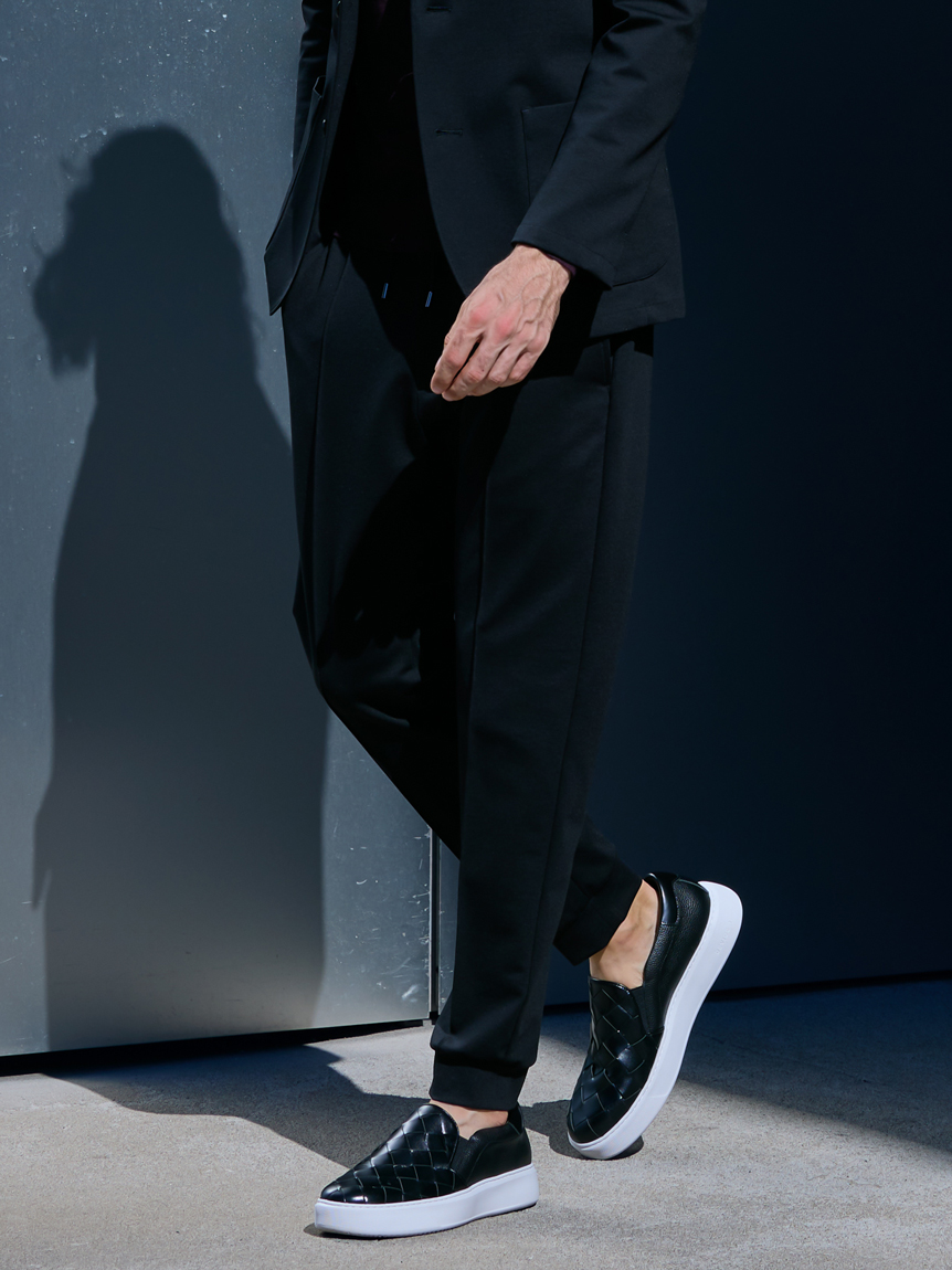 HG W/JERSEY RIB PANTS(ロングパンツ)｜ボトムス｜AOURE（アウール）の