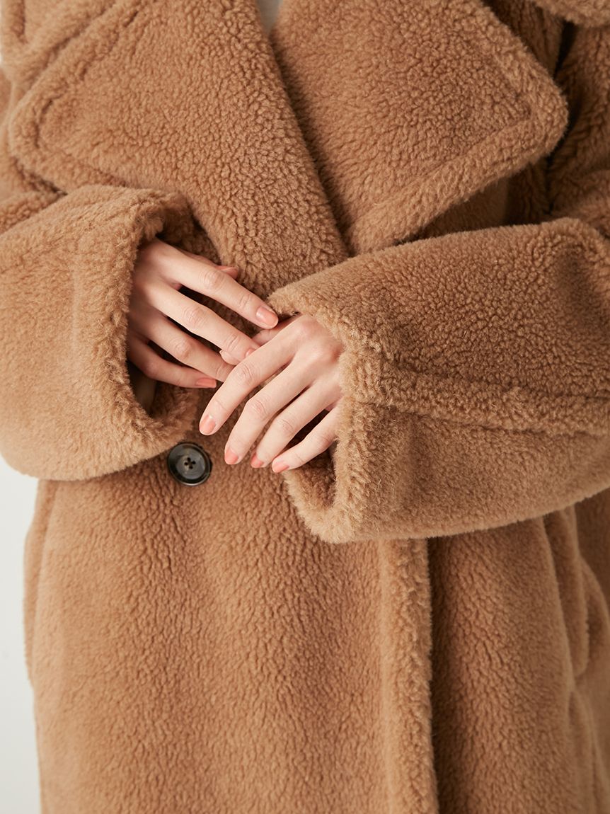 ECOPELボアミドルコート(ハーフコート)｜アウター｜FRAY I.D（フレイ