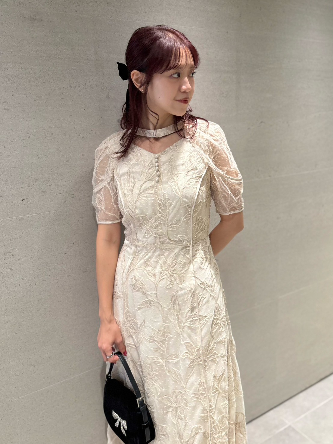 チュールエンブロイダリードレス(ドレス)｜ワンピース｜LILY BROWN