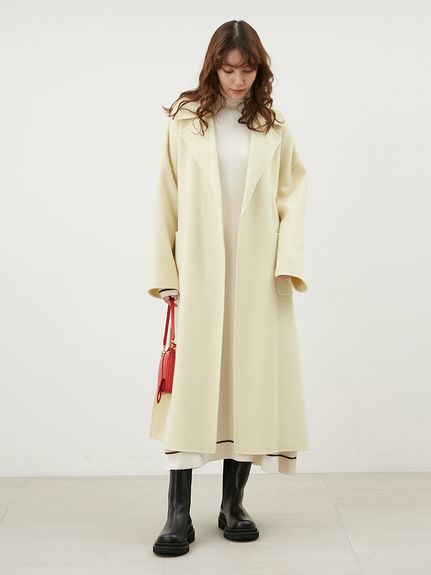 Mila Owen ウールロングコート