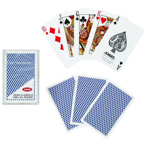 スマートスクール / プラスチック製エコトランプ 青 APNN002