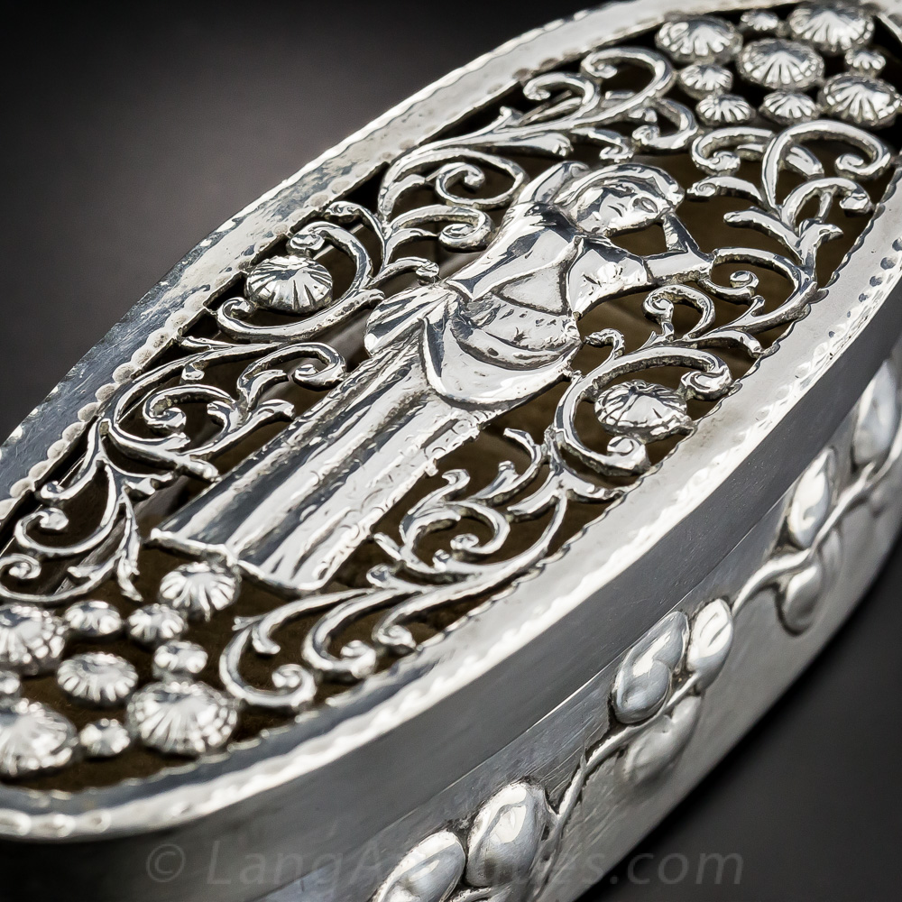 Sterling Silver Multi-Ring Box - London 1908