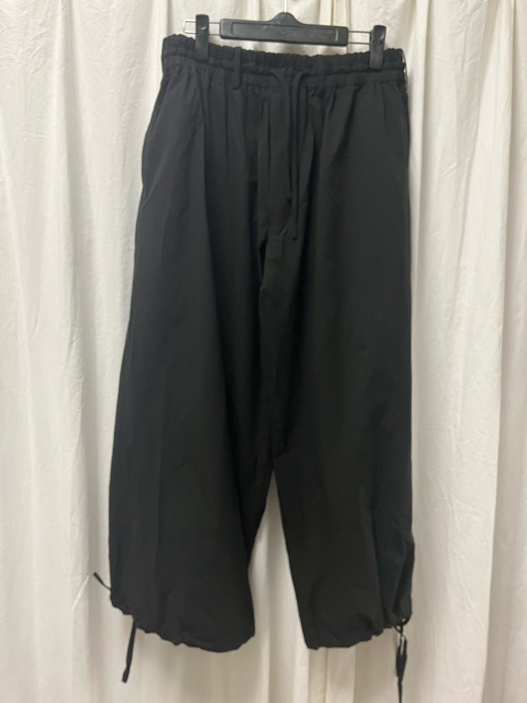 ヨウジヤマモト S'yte サイト ウールサルエルカーゴパンツ ブラック 黒