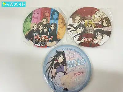 けいおん! 琴吹紬 ムギちゃん 限定デカバッチ 缶バッジ ⑤ けいおん! 琴吹