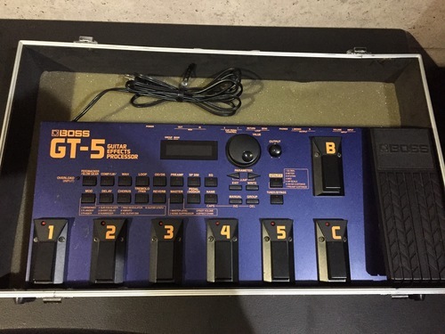 ☆ギターマルチエフェクター 注文 BOSS GT-5（オーバードライブと空間