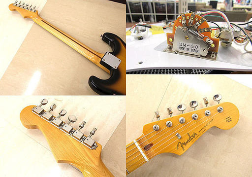 ストラトキャスタータイプ レースセンサー PU 搭載 ゴージャス仕様