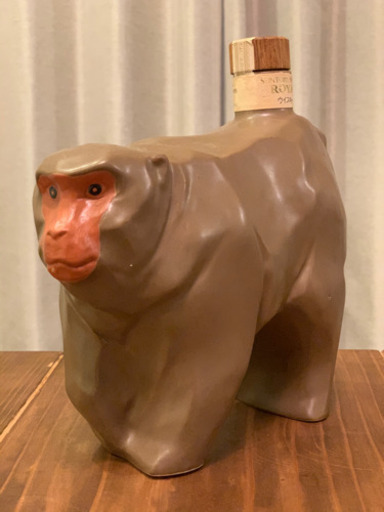 未開封】SUNTORY 購入 ウイスキー 干支ボトル 猿（1992年限定）