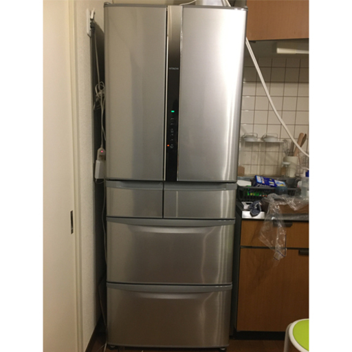 日立 ヒタチ ノンフロン冷凍冷蔵庫 R-F51M2（W） 2018年製 505L 日立