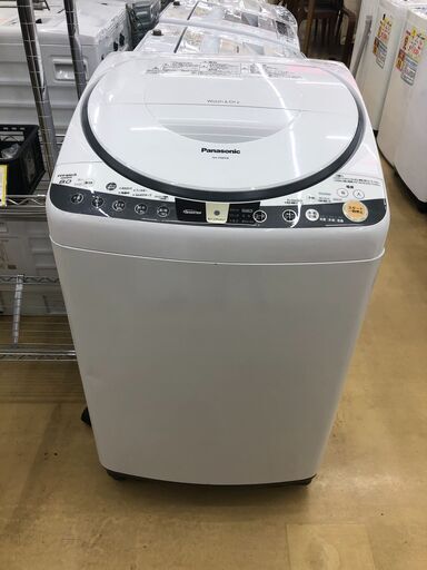 8.0kg洗濯機 温風乾燥付き Panasonic NA-FR80H8 2014年製