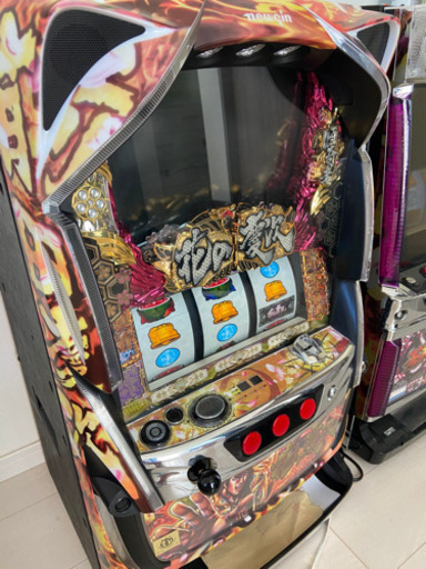 超美品】パチスロ実機『花の慶次～これより我ら修羅に入る～』