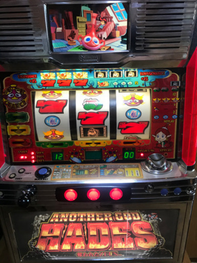 はかなさ】ハクション大魔王初代実機。設定キー不要機付き！ パチスロ