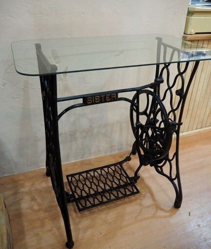 シンガー 網目ミシン脚 ミシン台 テーブル脚 アンティーク レトロ b11