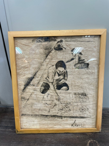 お買い得‼️絵画 名品 高橋正雄 「雪の白川郷」油彩肉筆