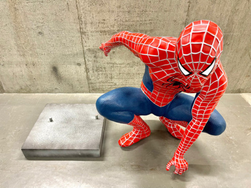 等身大 スパイダーマン フィギュア ☆超美品 ショップ 等身大