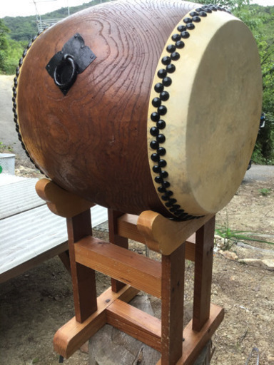 和太鼓】高級欅くりぬき和太鼓