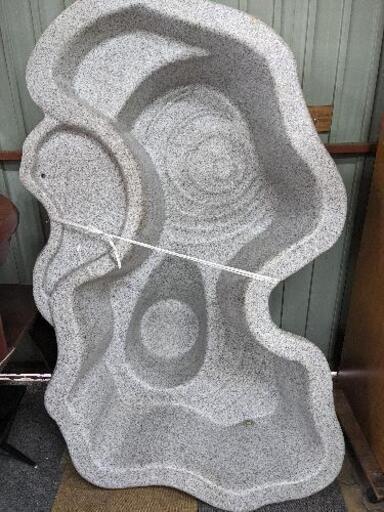 ☆メダカ等の鑑賞用 プラ池 ひょうたん池 みかげ調