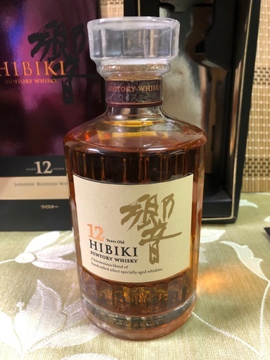 響12年 未開封品 箱付き 500ml 終売品 サントリー ウイスキー 響12年