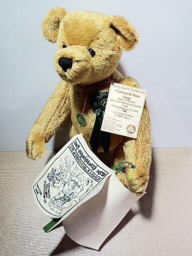 ドイツの老舗 ハーマンコーブルク社(ハーマン緑）テディベア ハーマン