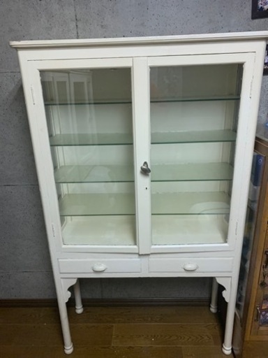 ヴィンテージ 医療用棚 ドクターキャビネット 1