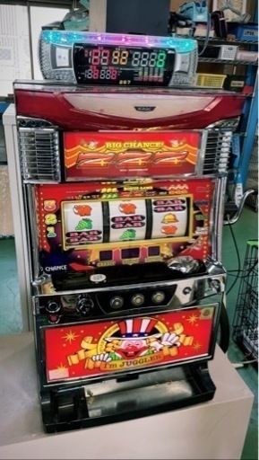 スロット実機 アイムジャグラーEX ジャクラー実機 アイムジャグラー