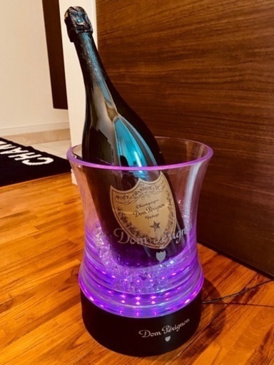 ドンペリ正規品】LEDシャンパンクーラー&マグナムディスプレイボトル