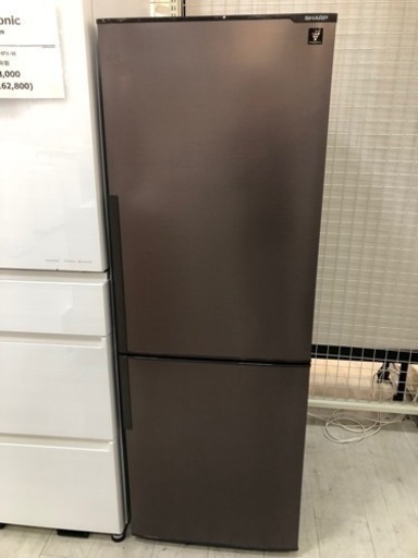 ☑︎ご成約済み🤝 SHARP 大きめの2ドア冷蔵庫✨ 大人ブラウン☕️